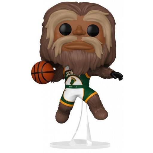 POP Squatch (Seattle SuperSonics) (NBA Mascots)