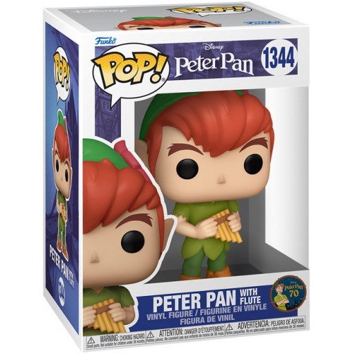 Peter Pan with Flute