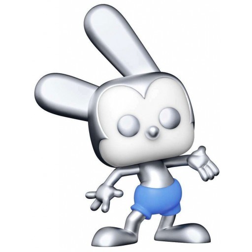 Figurine Funko POP Oswald The Lucky Rabbit (Silver) (Disney 100)