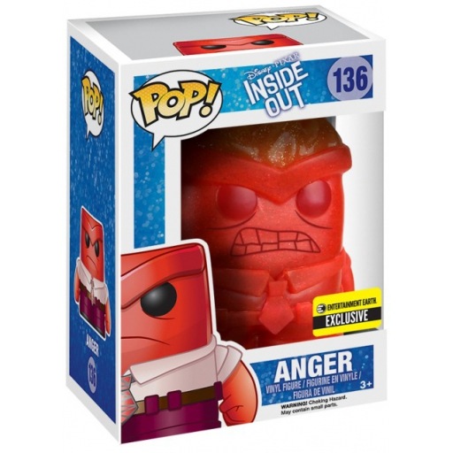 Anger with Flames (Glitter)
