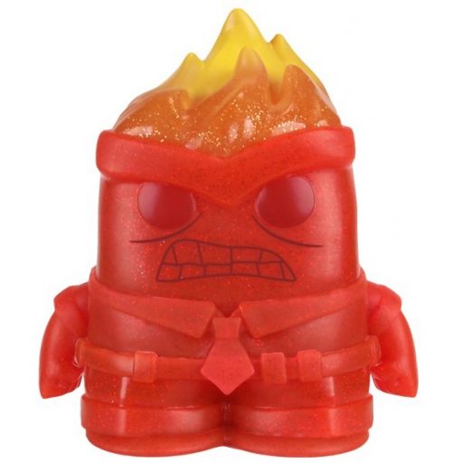 Figurine Funko POP Anger with Flames (Glitter) (Inside Out)
