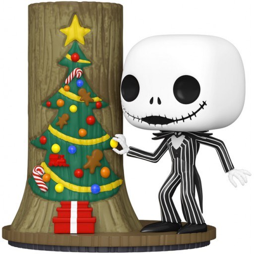 Figurine Funko POP Jack Skellington with Christmas Door (The Nightmare Before Christmas)