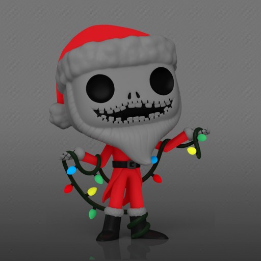 Figurine Funko POP Santa Jack (Glow in the Dark) (The Nightmare Before Christmas)