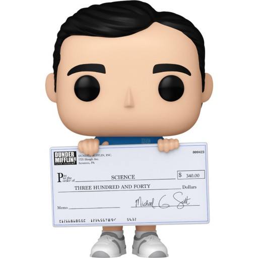 Funko POP Michael with Check (The Office)
