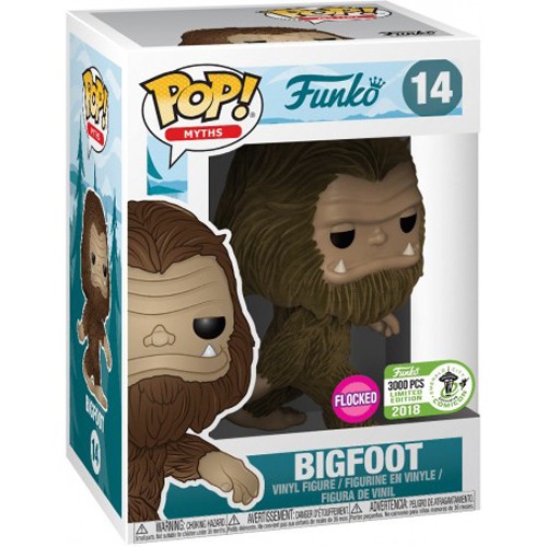 Bigfoot (Flocked) dans sa boîte