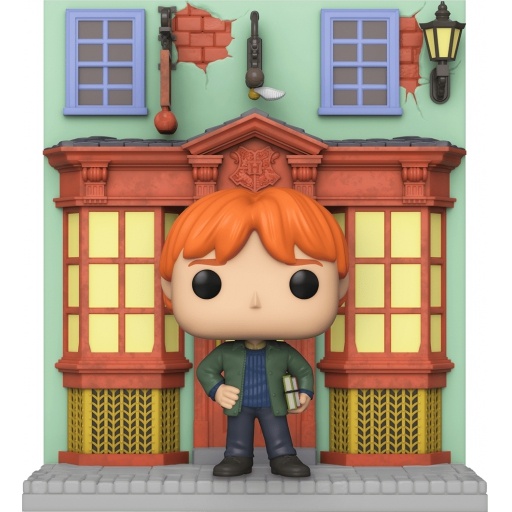 Funko POP Ron Weasley with Quality Quidditch Supplies (Diagon Alley) (Harry Potter)