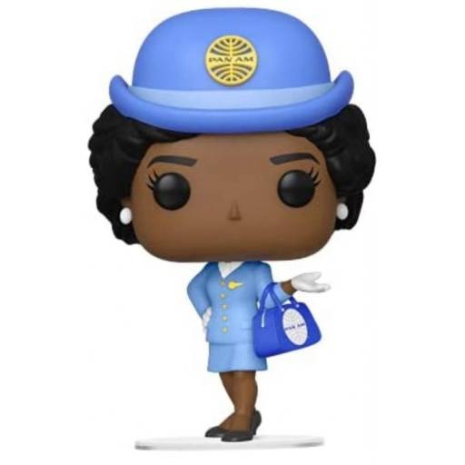 Funko POP Pan Am Stewardess with blue bag (Ad Icons)