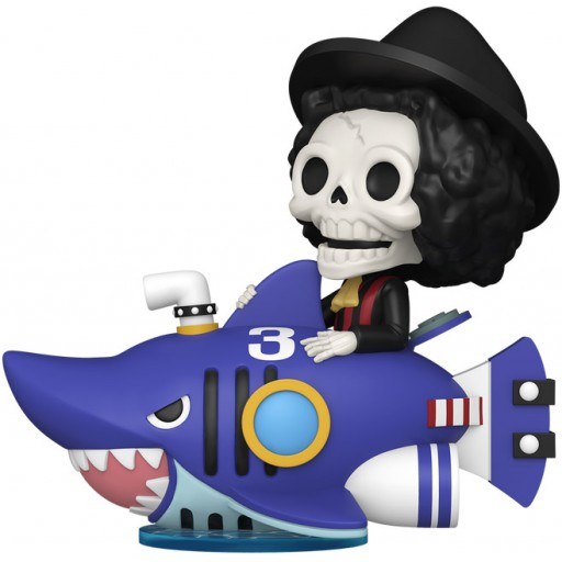 Funko POP Brook avec Shark Submerge (One Piece)