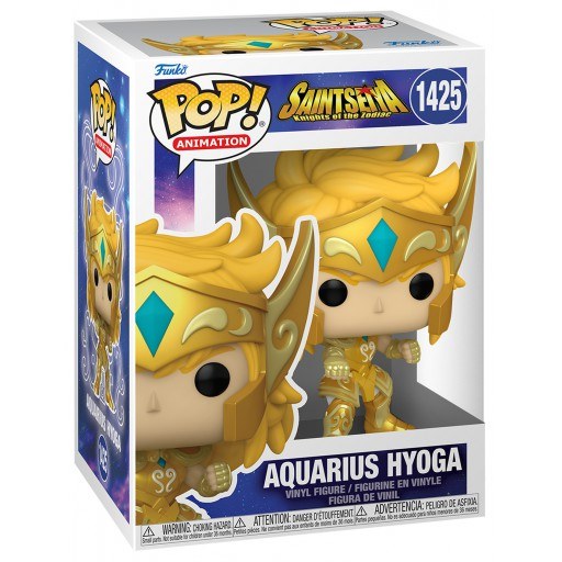Aquarius Hyoga dans sa boîte