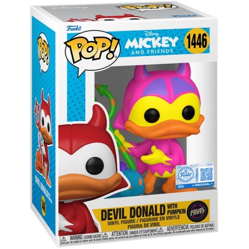 Devil Donald with Pumpkin (Chase & Black Light)