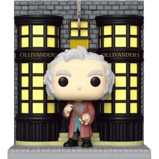 Figurine Funko POP Garrick Ollivander with Ollivanders Wand Shop (Diagon Alley) (Harry Potter)