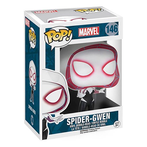 Spider-Gwen dans sa boîte