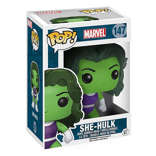 She-Hulk dans sa boîte