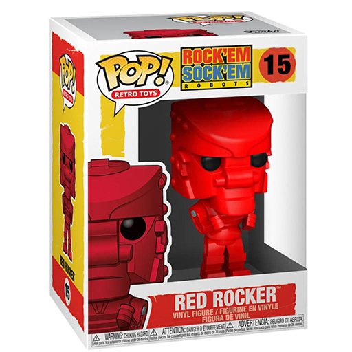 Red Rocker Robot