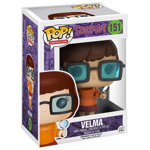 Velma Dinkley dans sa boîte
