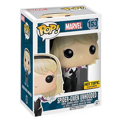 Spider-Gwen (Unhooded) dans sa boîte