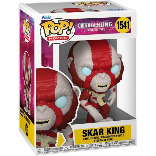 Skar King dans sa boîte