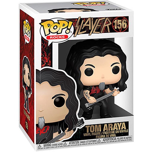 Slayer #156 Tom Araya Funko POP Rocks Figure 
