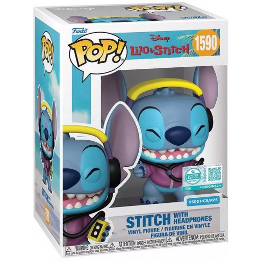 Stitch with Music Headphones
