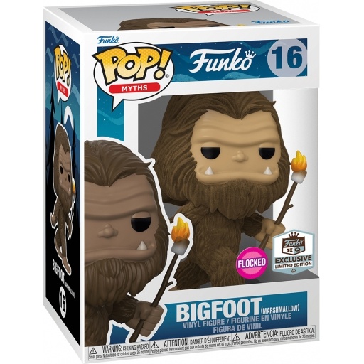 Bigfoot with Marshallow (Flocked) dans sa boîte