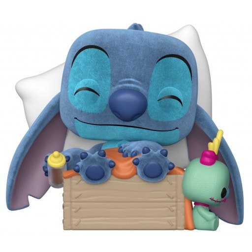 POP Sleepin Stitch in Box (Flocked) (Lilo et Stitch)
