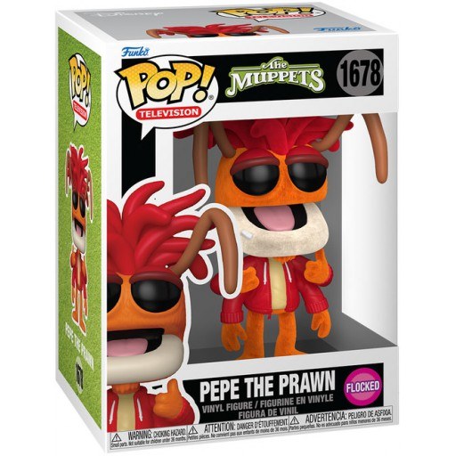 Pepe the Prawn (Flocked)