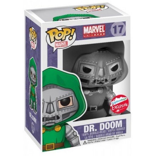 Dr. Doom (Black & White) dans sa boîte