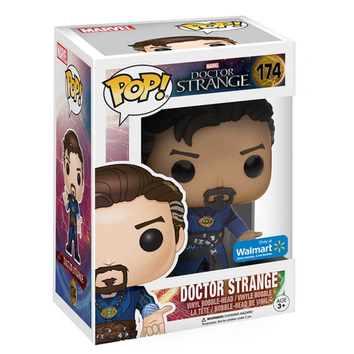 Doctor Strange without cape dans sa boîte