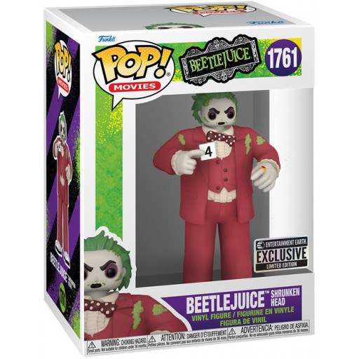Beetlejuice Shrunken Head
