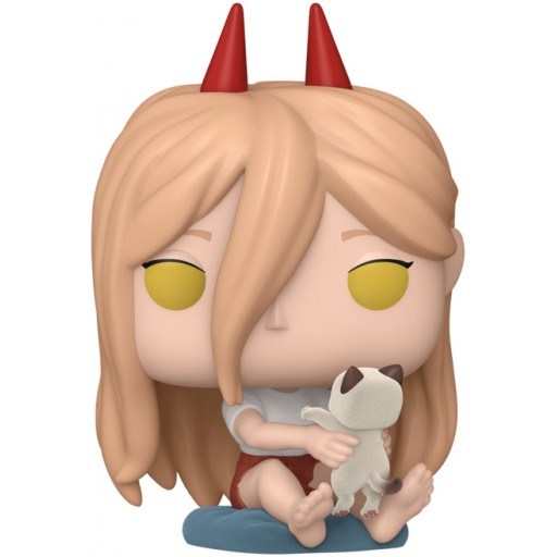 POP Power with Meowy (Chase & Flocked) (Chainsaw Man)