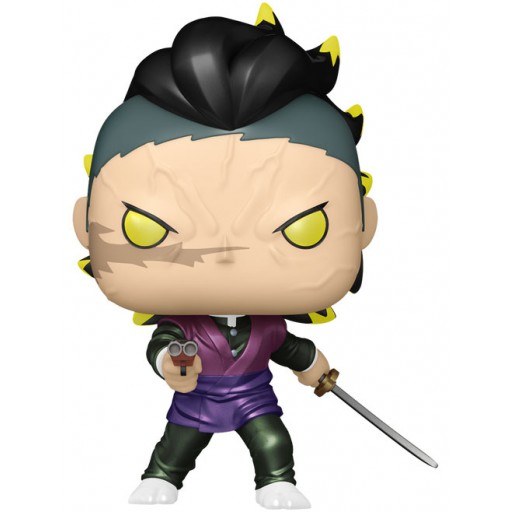 Funko POP Genya Shinazugawa (Demon Form) (Metallic) (Demon Slayer)