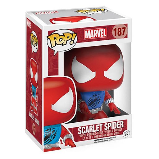 Funko POP Scarlet Spider (Marvel Comics) #187