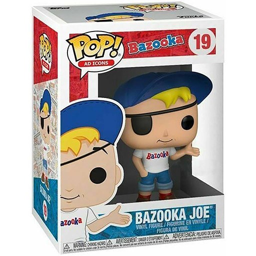 Bazooka Joe dans sa boîte
