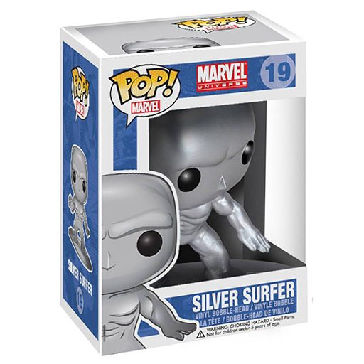 Silver Surfer dans sa boîte