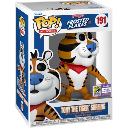 Tony The Tiger Surfing