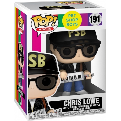 Chris Lowe dans sa boîte