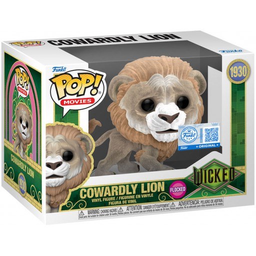 Cowardly Lion (Flocked)