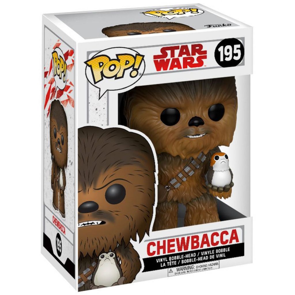 Chewbacca with Porgs