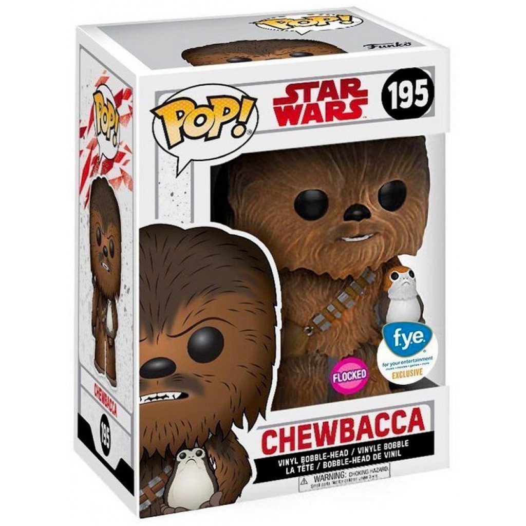 Chewbacca with Porgs (Flocked)