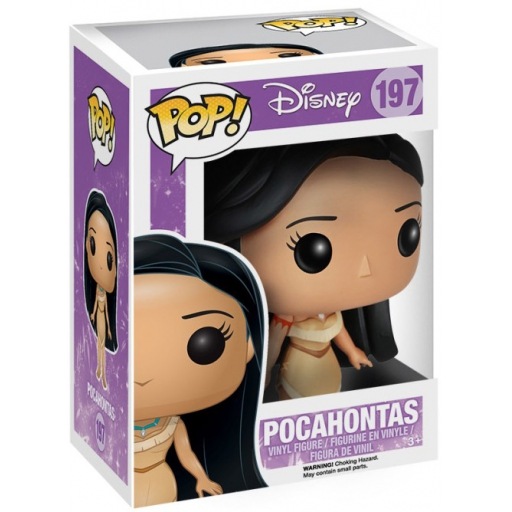 Pocahontas dans sa boîte