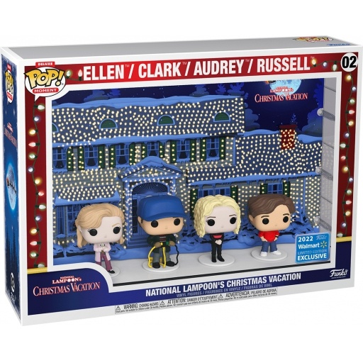 Ellen, Clark, Audrey & Russell dans sa boîte