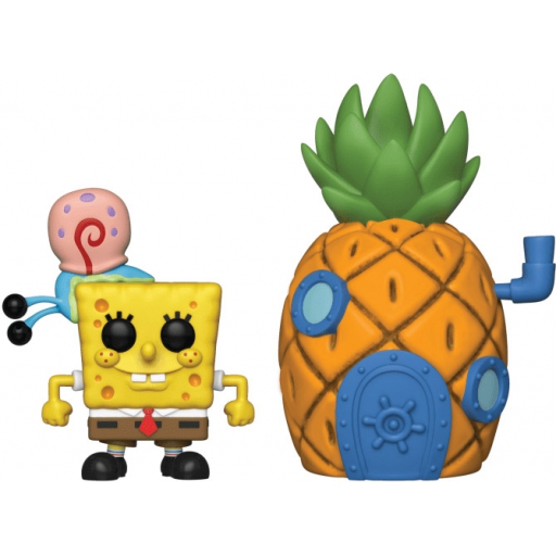 Figurine Funko POP Spongebob with Gary & Pineapple House (SpongeBob SquarePants)