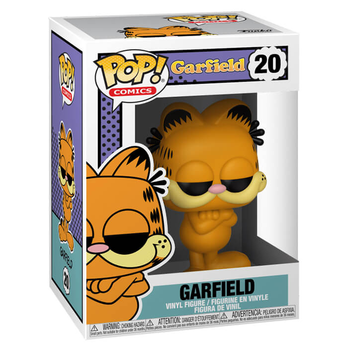Garfield dans sa boîte