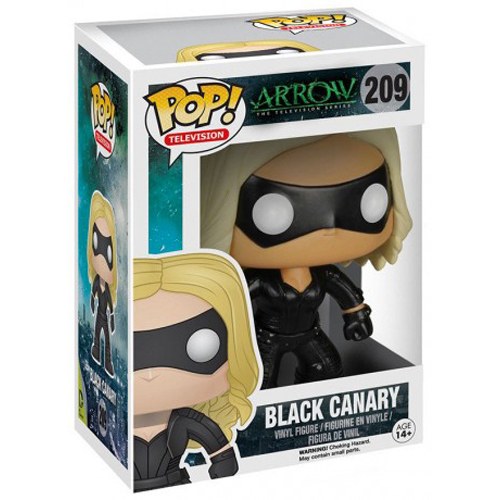 Black Canary dans sa boîte