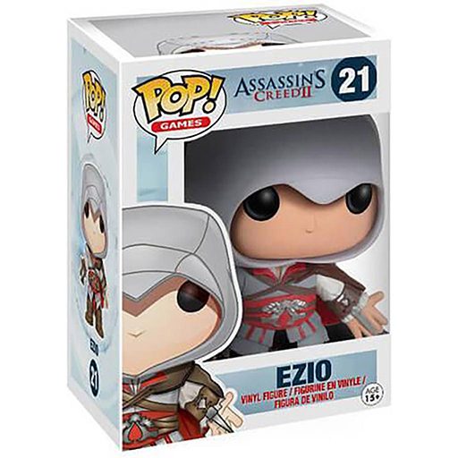 Ezio Auditore dans sa boîte