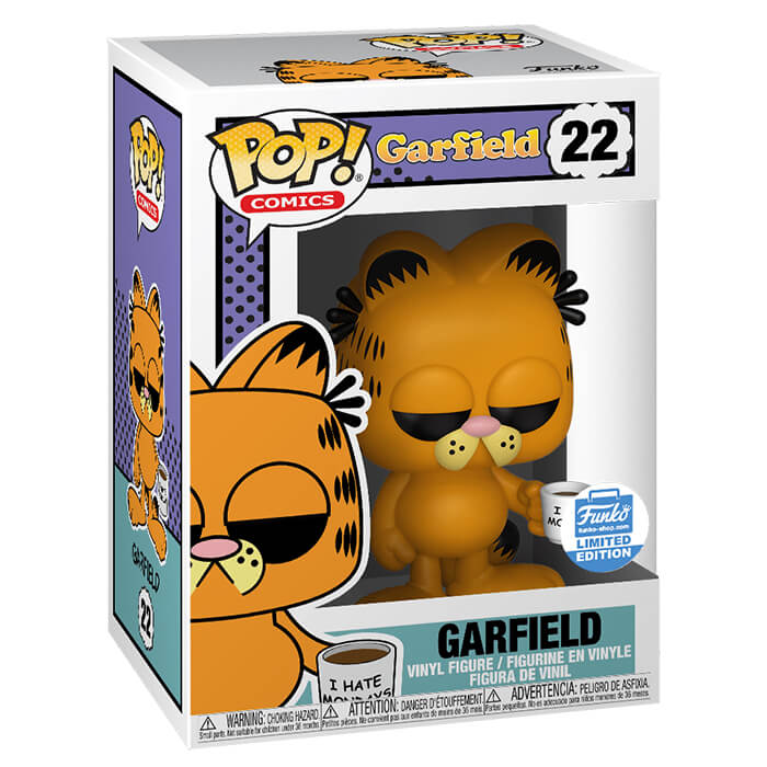Garfield dans sa boîte