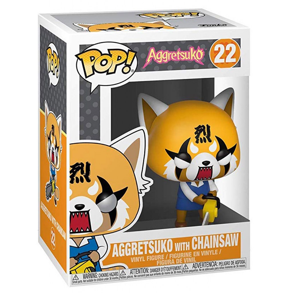 Aggretsuko with Chainsaw
