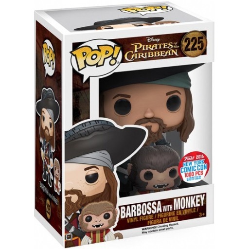 Captain Barbossa with Monkey
