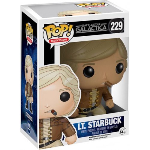 Starbuck Funko FUN5143 Accessory Toys & Games Battlestar Galactica POP TV Lt