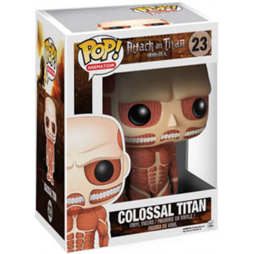 Colossal Titan (Supersized) dans sa boîte